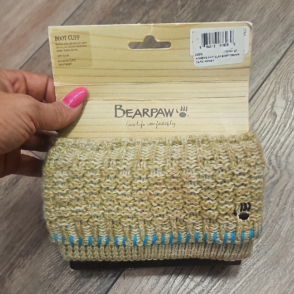 BearPaw, Knit, Boot, Winter, Cuff, Winter, 2000s, Casual, Unisex, Warm, Y2k